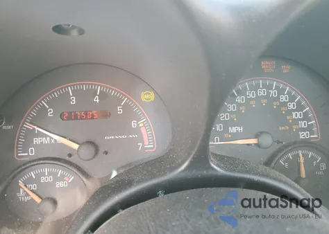 2001 Pontiac Grand Am Se1 из США, поврежденный, VIN 1G2NF52E21M579467